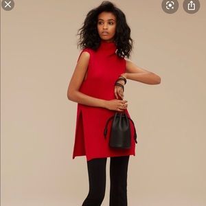 Red Wilfred Durandal sweater